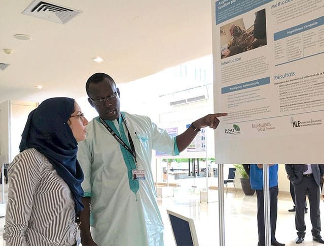 ExpandNet members share scale-up learning from the Urban Reproductive Health Initiative in Senegal (ISSU) at the International Conference on Family Planning.